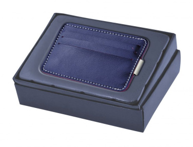 Credit card holder/ money clip blue, product image (3)