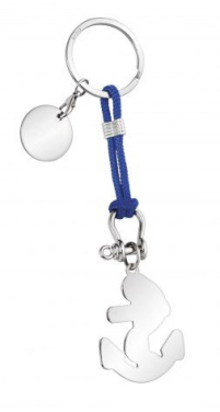 Keyring blue anchor with token, product image (2)