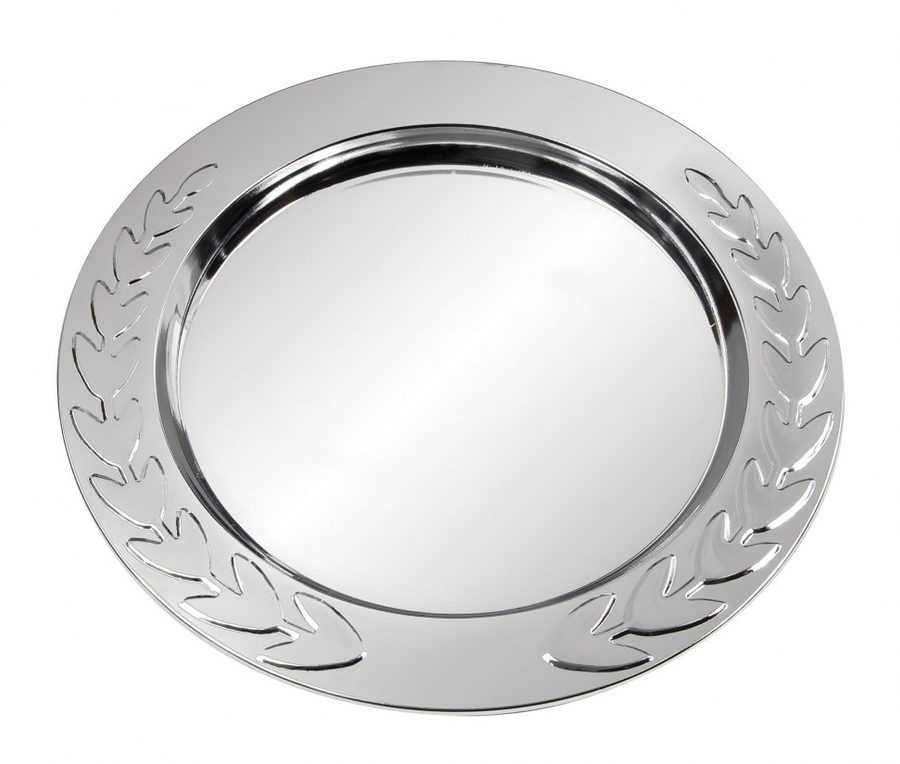 Award plaque with decoration laurel diameter 20 cm, product image