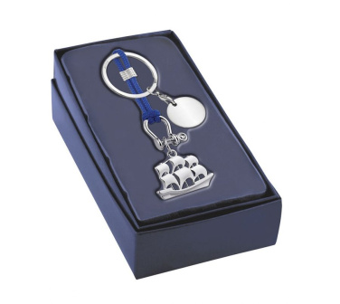 Keyring sailing ship with coin, product image (2)