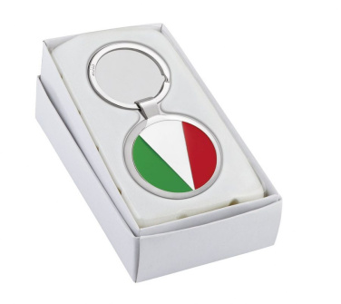 Keyring round colours italian flag, product image (3)