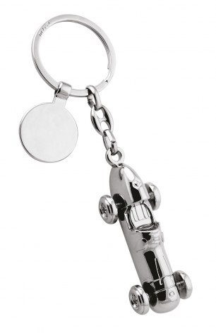 Vintage racing car keyring, product image (1)