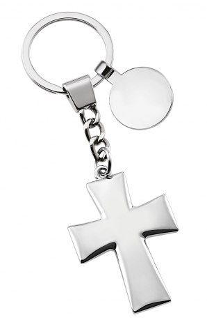 Cross keyring with token, product image (1)