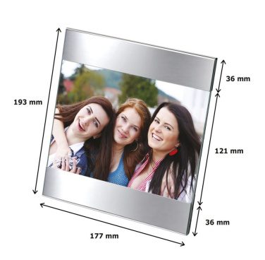 Horizontal stripes photo frame - 18 × 13cm, product image (2)