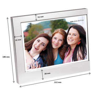 Photo frame metal shiny cm20 × 15, product image (2)