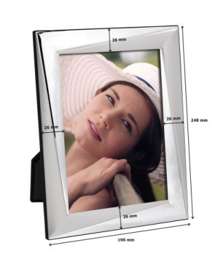 Photo frame metal shiny satin 15 × 20, product image (2)