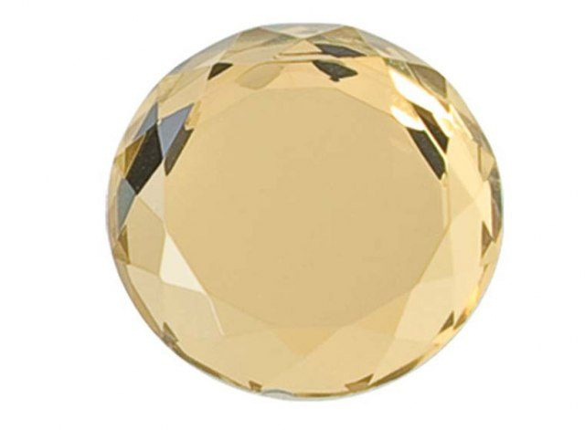 Insert crystal gold - d=25 mm, product image