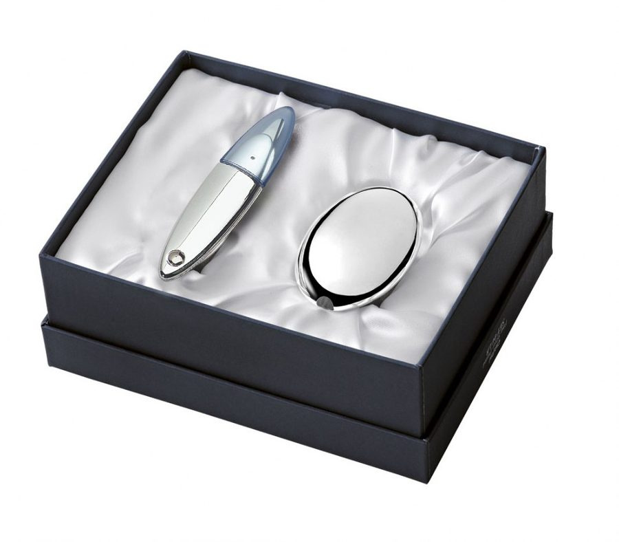 Set (2 pcs) sharpener & scissors, product image