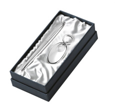 Set (2 pcs) keyring & ball pen
