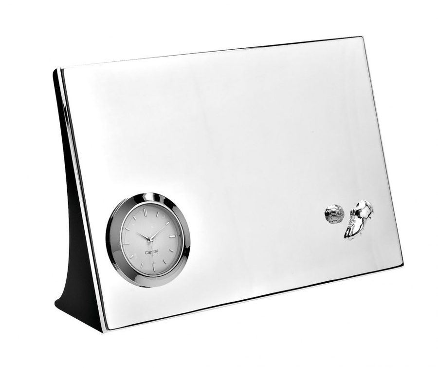 Desk clock soccer -180 x h120 mm, product image (1)
