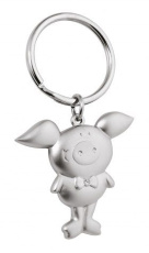 Keyring male piglet - satin