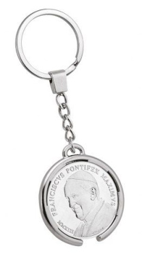 Pope francis jubilee keyring, product image (2)