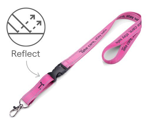 Reflect Sublimation Lanyard with buckle & hook (2.2.2), product image