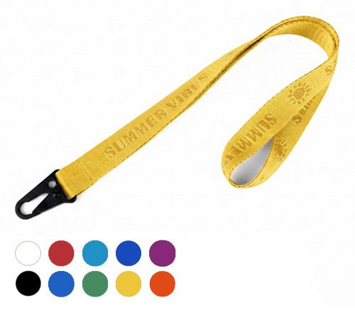 Nylon Deep Woven Lanyard with Metal Hook (13.1), product image