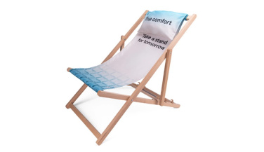 rPET Sublimation Deck Chair with Towel Pocket (17.1.6), product image (2)
