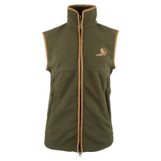 Countryman Fleece Gilet Pheasant Dark Olive