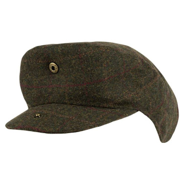 Wool Blend Flat Cap Dark Olive – Jack Pyke (3)
