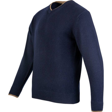 Ashcombe 100% Lambswool V-Neck Navy – Jack Pyke (4)