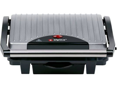 ALPINA Contact Grill 1000W Silver – ALPINA (4)