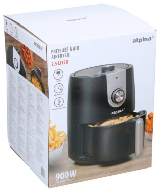 ALPINA Air Fryer 2.5L 900W 230V – ALPINA (2)