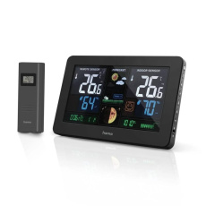 Hama "Premium" Weather Station with LED Colour Display