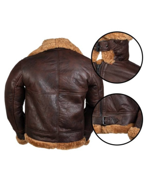 US Bomber Jacket B46 Lambskin – Mil-Tec (2)