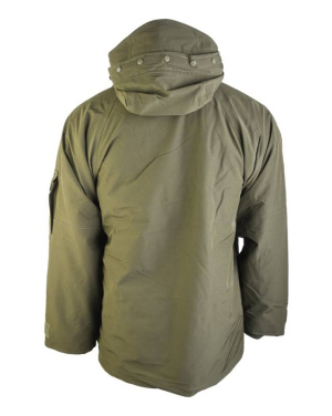Rainproof jacket with fleece lining, olive green – Mil-Tec (2)