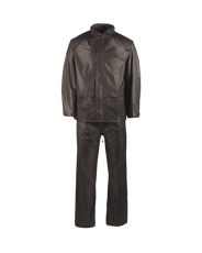 Black rain suit