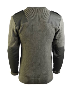 Sweater BW Polyacrylic Olive Green – Mil-Tec (2)