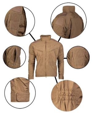 Combat Jacket Chimera, Dark Coyote – Mil-Tec (2)