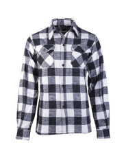 Black and white lumberjack shirt