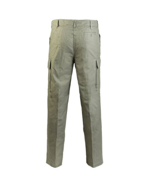 BW Moleskin trousers with thermal lining, olive green – Mil-Tec (2)