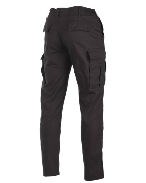 US BDU Field Trousers Ripstop 'slim fit' Black – Mil-Tec (2)