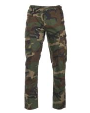 US BDU field trousers ripstop ′slim fit′ Woodland