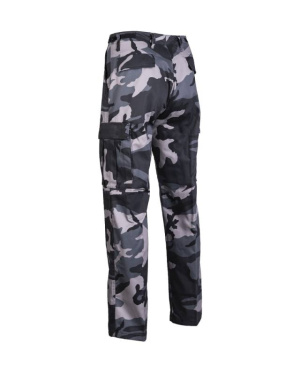 US Ranger trousers type BDU ′straight cut′ dark camo – Mil-Tec (2)