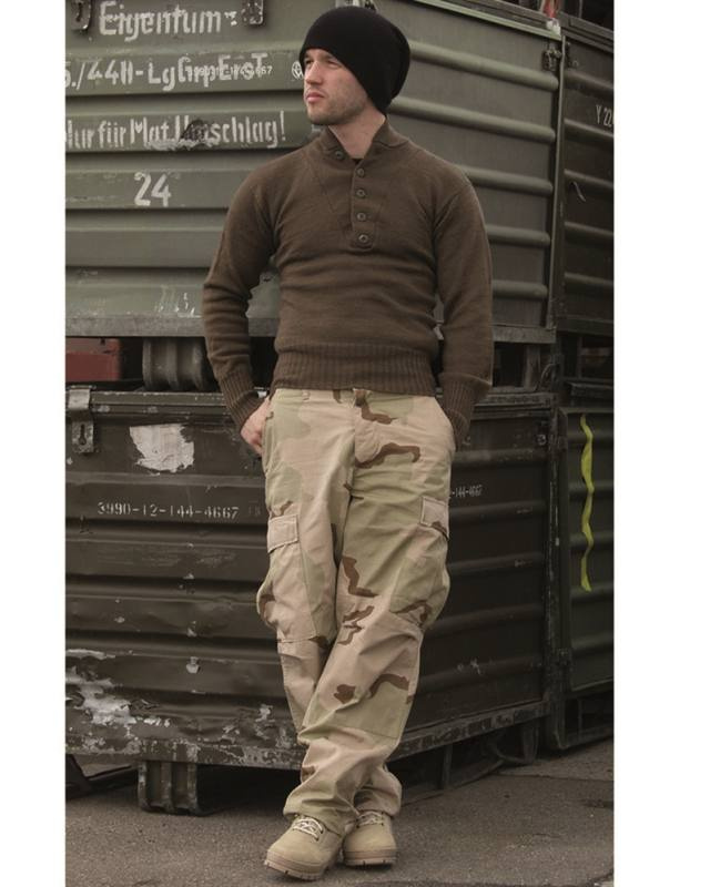 US BDU field trousers Ripstop 3-col.desert – Mil-Tec