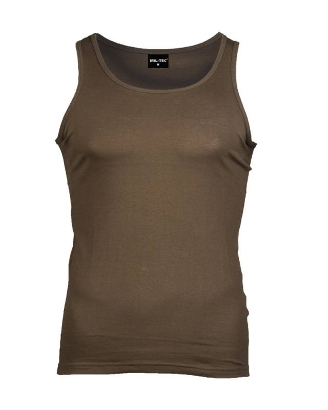 Cotton Tank Top, Olive Green – Mil-Tec (1)
