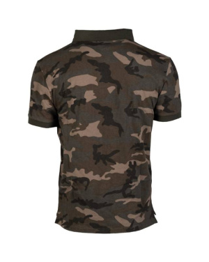 Prewash cotton pique polo shirt, Woodland – Mil-Tec (2)