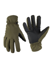 Softshell gloves Thinsulate Olive green