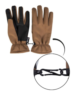 Softshell gloves Thinsulate Dk, Coyote – Mil-Tec (2)