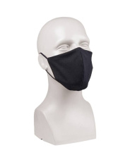 Mouth/nose covering V-shape ripstop black