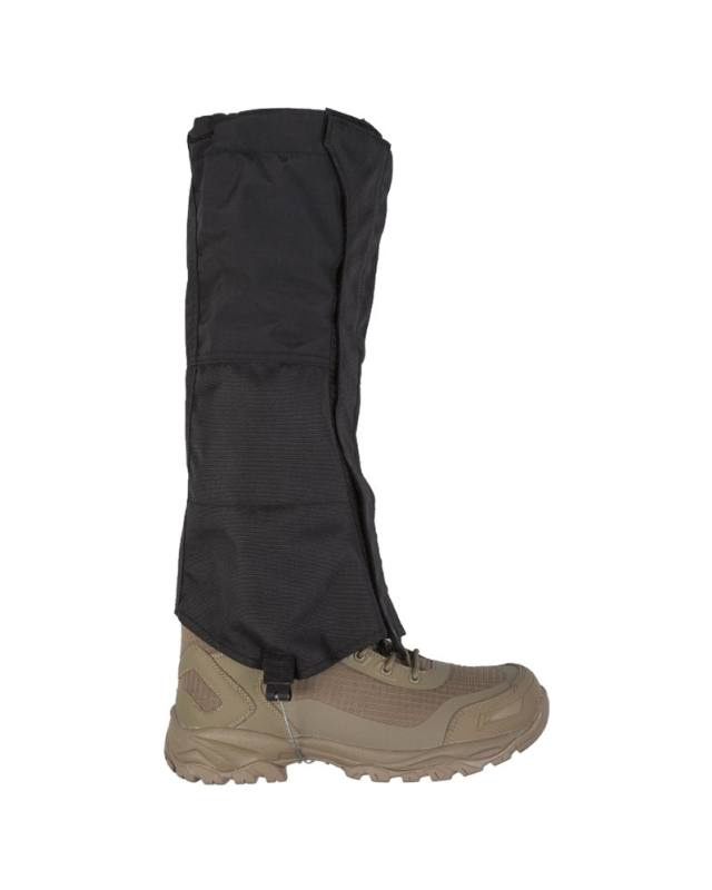 Waterproof gaiters with steel cable 2.0 Black – Mil-Tec (1)