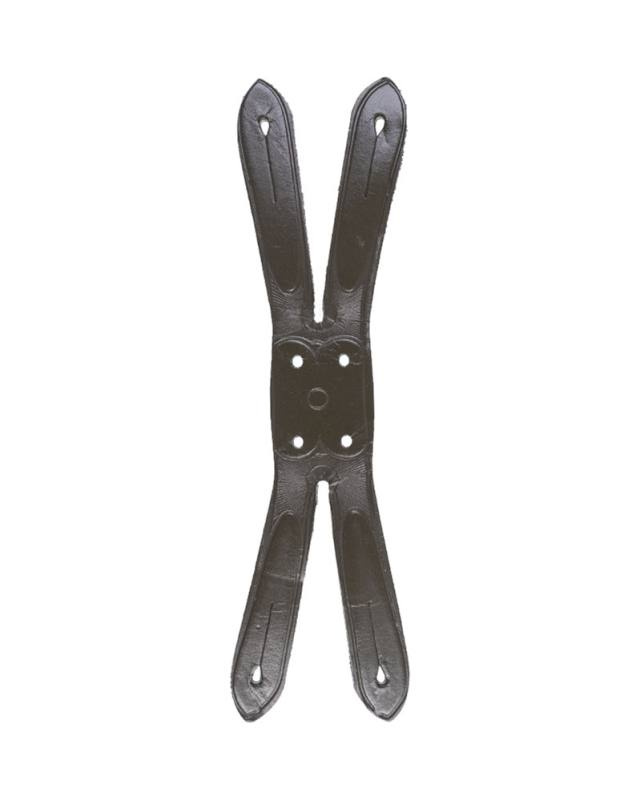Leather suspender ends, olive green, like new – Mil-Tec (1)