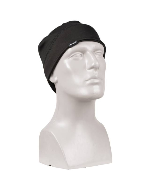 Elastic Beanie Fleece Black – Mil-Tec (1)