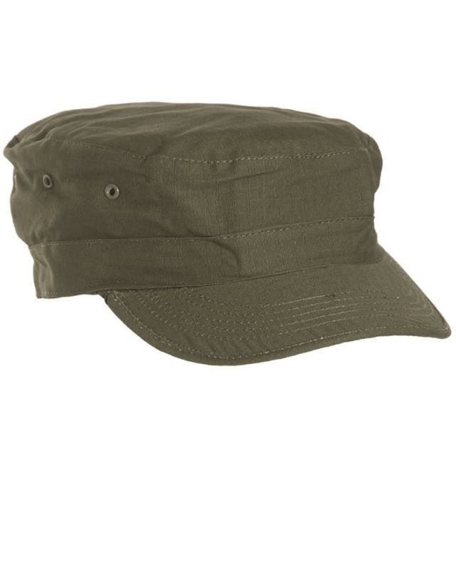 US BDU Field Cap Ripstop Olive Green – Mil-Tec