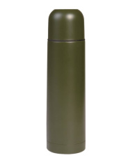 Vacuum thermos flask stainless steel 0.5l olive green
