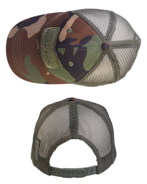 Baseball Cap Trucker Woodland – Mil-Tec (2)