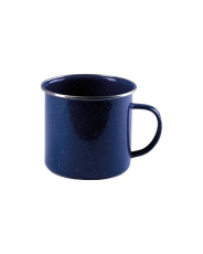 Western Enamel Drinking Mug 350 ml Blue