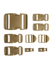 Buckle Set 9-piece, Coyote