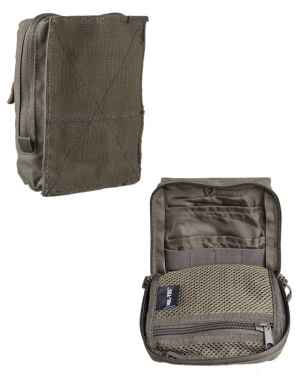Multipurpose belt pouch with Velcro back, olive green – Mil-Tec (2)